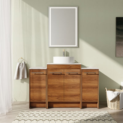 Ensemble de meuble-lavabo simple 47,27 po avec plateau de meuble Lysi