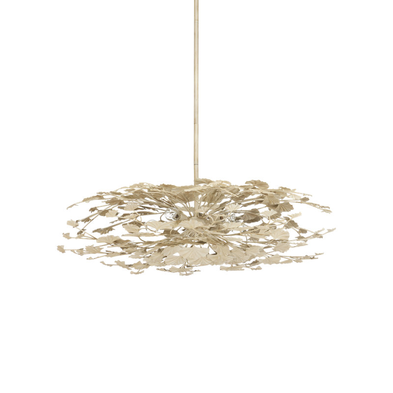 Maidenhair Semi Flush Mount
