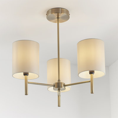 Iyanna 3 - Light Shaded Chandelier
