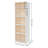 5-Tier Storage Cabinet With Doors