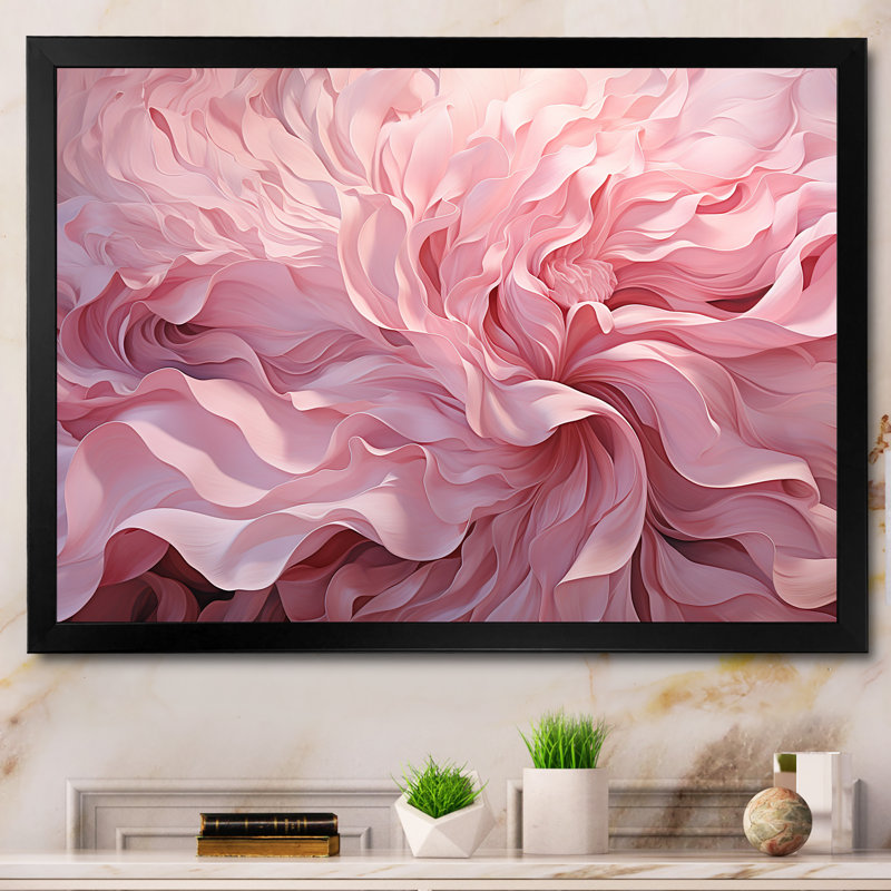 «Absecon - Abstract Spirals», art mural, H 12 po x l 20 po x P 1 po, Impression noire sur toile encadrée