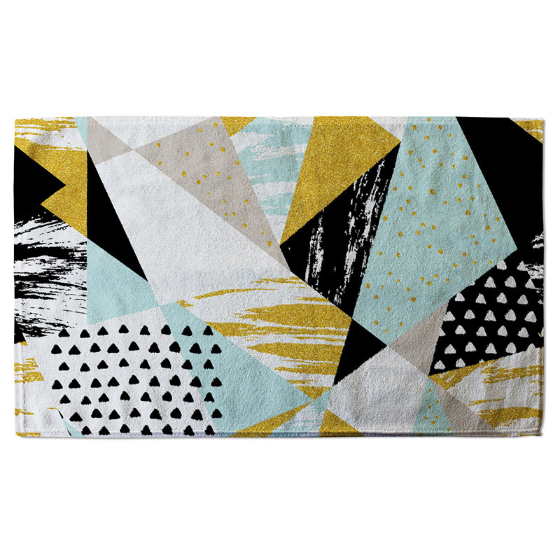 Nazarius Polyester Shower Curtain Set
