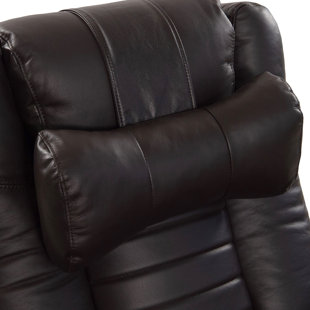  Bolster Leather Pillow Cover & Insert