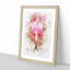 Pink Bleeding Heart Flowers - Picture Frame Painting Print-56859413-56859414