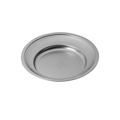Assiette de service ronde originale avec rebords renforcés Original - 1 pièce - Acier inoxydable
