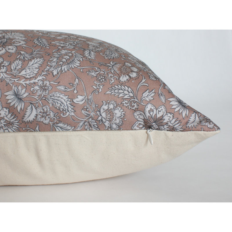 Housse de coussin 100% coton , H 22 po x l 22 po