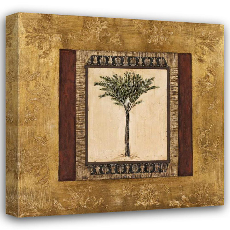 Bayou Breeze Mindeli, reproduction d'art sur toile tendue: Stately Palm I MMP413