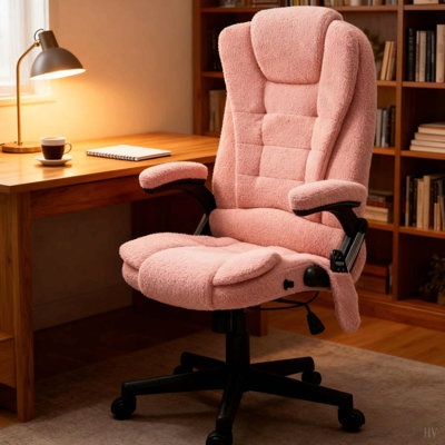 High Back Vibrating Massage Office Chair,Executive Office Chair with Heat,For Home and Office