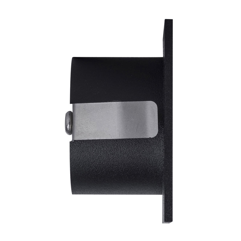 Giuliano Low Voltage Integrated LED Metal Deck Light, Black