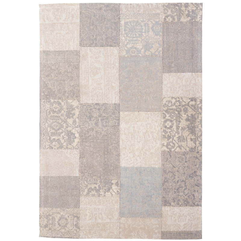 Dahlstrom Patchwork Wool Hand Woven Area Rug, Runner 80 x 250cm