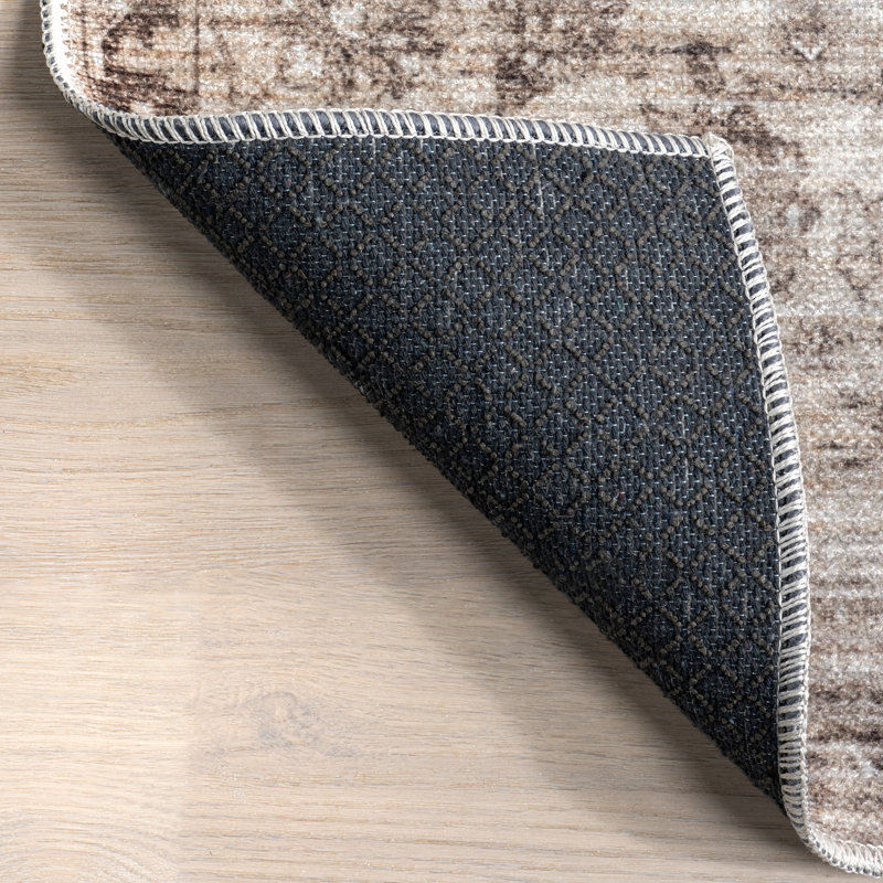 Tapis lavable à la machine Aitana SpinClean, Rectangle 4 pi x 6 pi