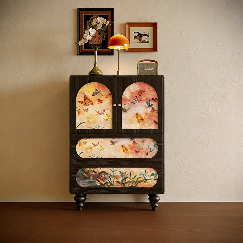 Armoire de rangement Painted Butterfly
