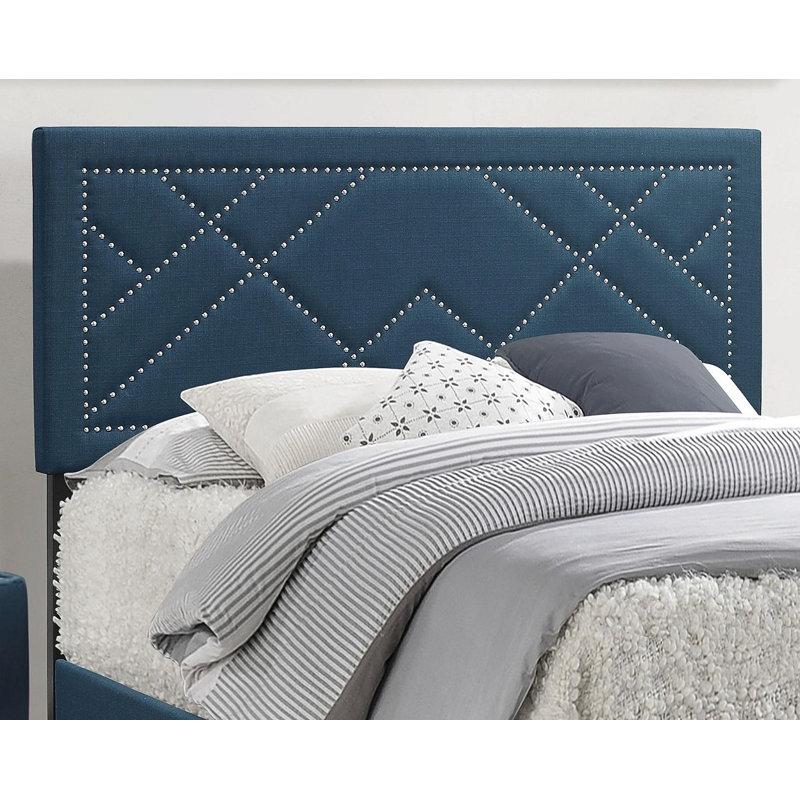Lit tapissier Gerit, Grand, Teal