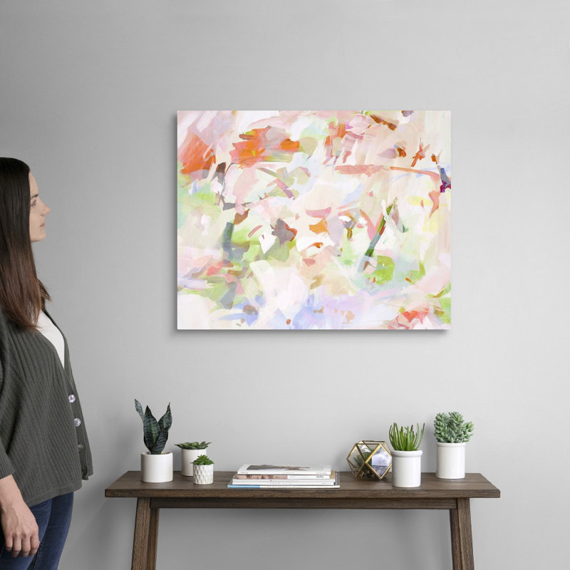 Expression du printemps - reproduction d'art sur toile, Toile tendue, H 24 po x l 30 po x P 1,25 po