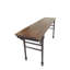 Qing 74.5'' W Solid Wood Console Table
