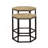 Natural And Black 2-Piece Nesting Table