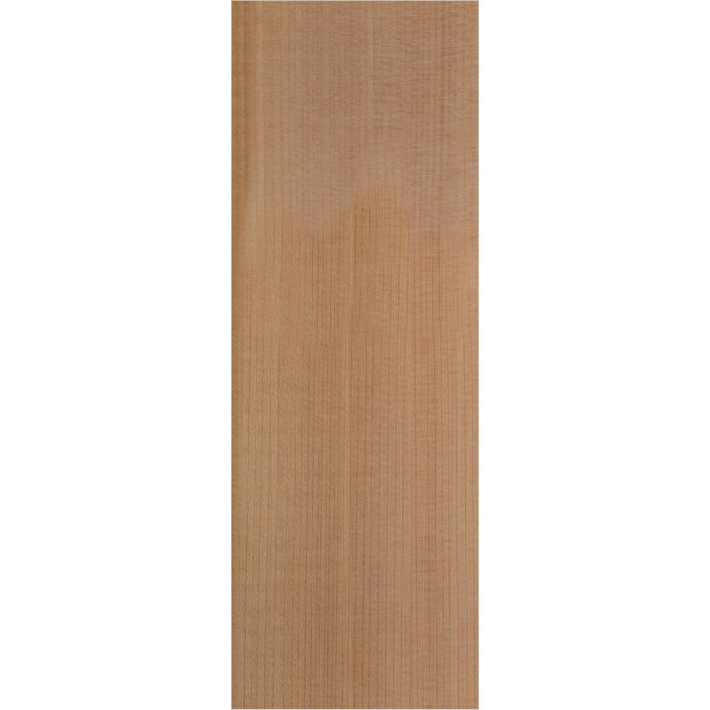 Queue de chevron lisse Carmel, Cèdre rouge de l'Ouest, H 10 po x l 3 1/2 po x L 24 po