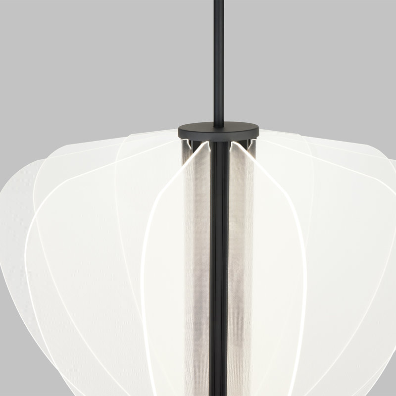 Nyra 28 Chandelier, Nightshade Black