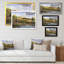 «Autumn Landscape By The Late», reproduction sur toile flottante-779024508-779024496