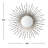 Fabiana Iron Flat Wall Mirror-46417471