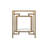 Architect Glass Top End Table