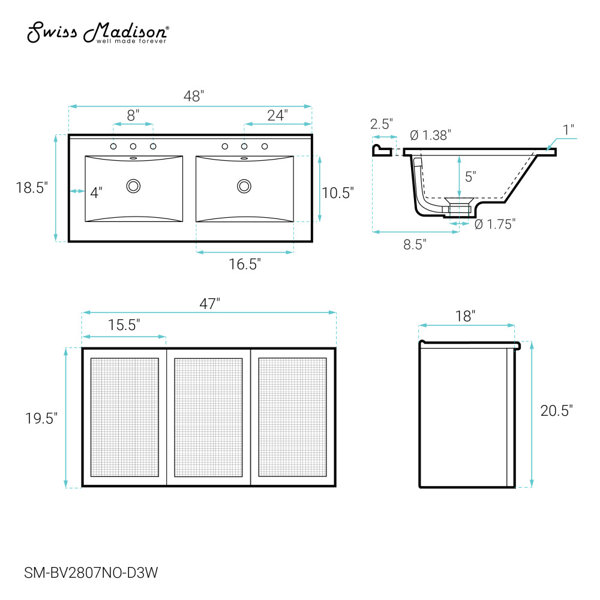 Dimensions du produit