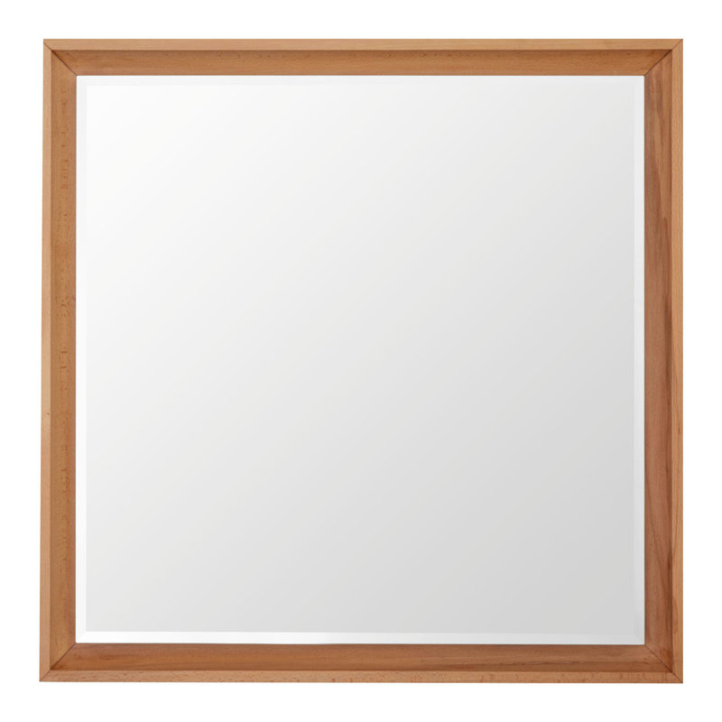 Angelica Solid Wood Flat Wall Mirror