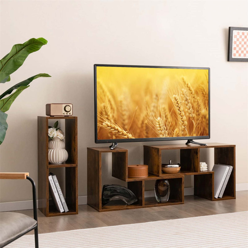 Billat TV Stand for TVs up to 65", Brown