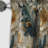 Gold And White Royal Flower Gardens I - Abstract Marble Marble Blackout Curtain - 1 Panels-107534059