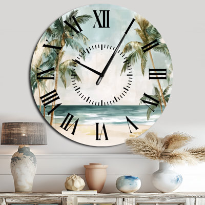 Horloge murale Palms
