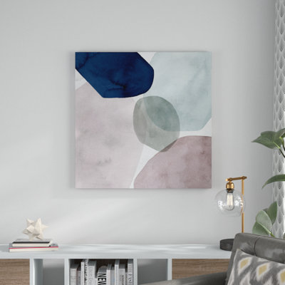 «Stacked Around II», peinture sur toile