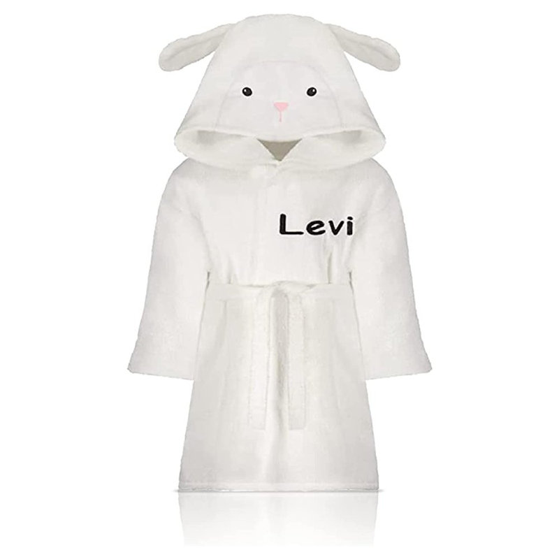 Peignoir Adarian, S, Blanc, Oui