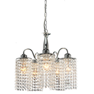 Minerva 5 - Light Crystal Chandelier
