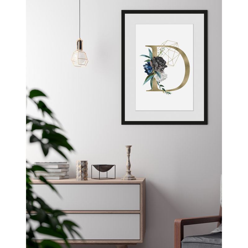 Letter - Single Picture Frame Print