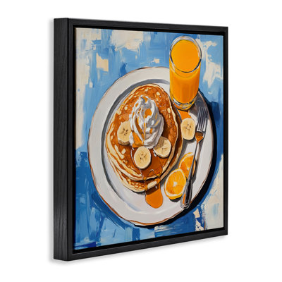 Cadre flottant Banana Bliss Sunshine, design par Tina LeCour