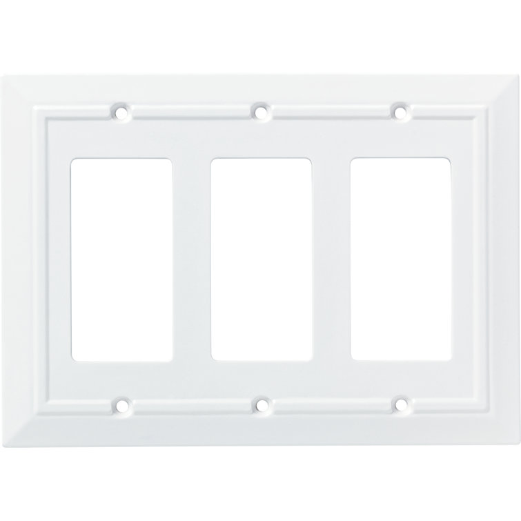 Classic Architecture 3-Gang Rocker Wall Plate
