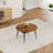 Walnut Oval Extendable Dining Table for 6-10 People