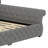 Modern Upholstered Daybed with LED and Nail Head Detailing-126450409