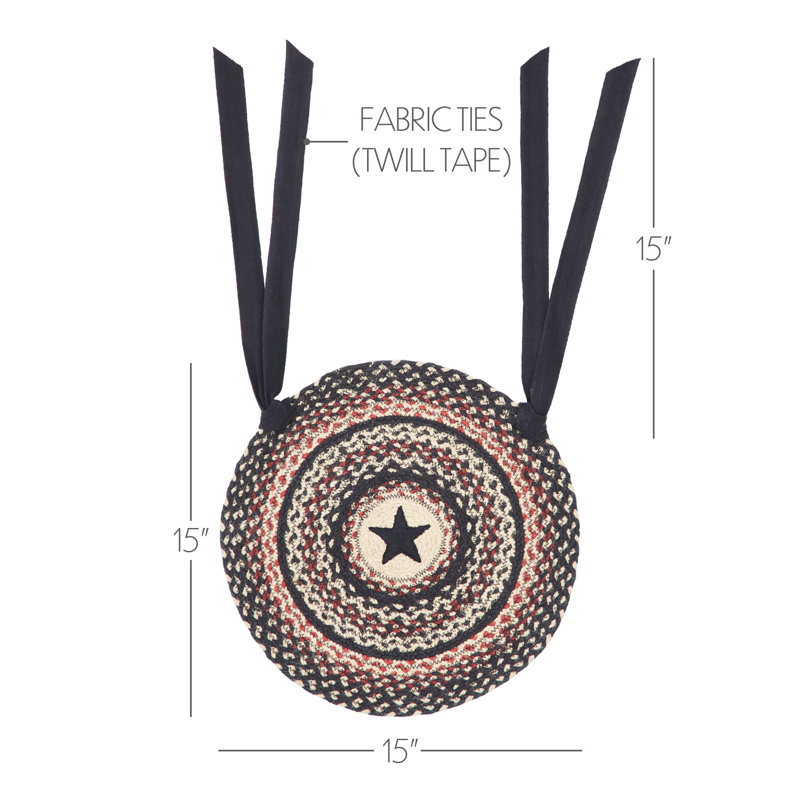 Coussin de chaise Colonial Star