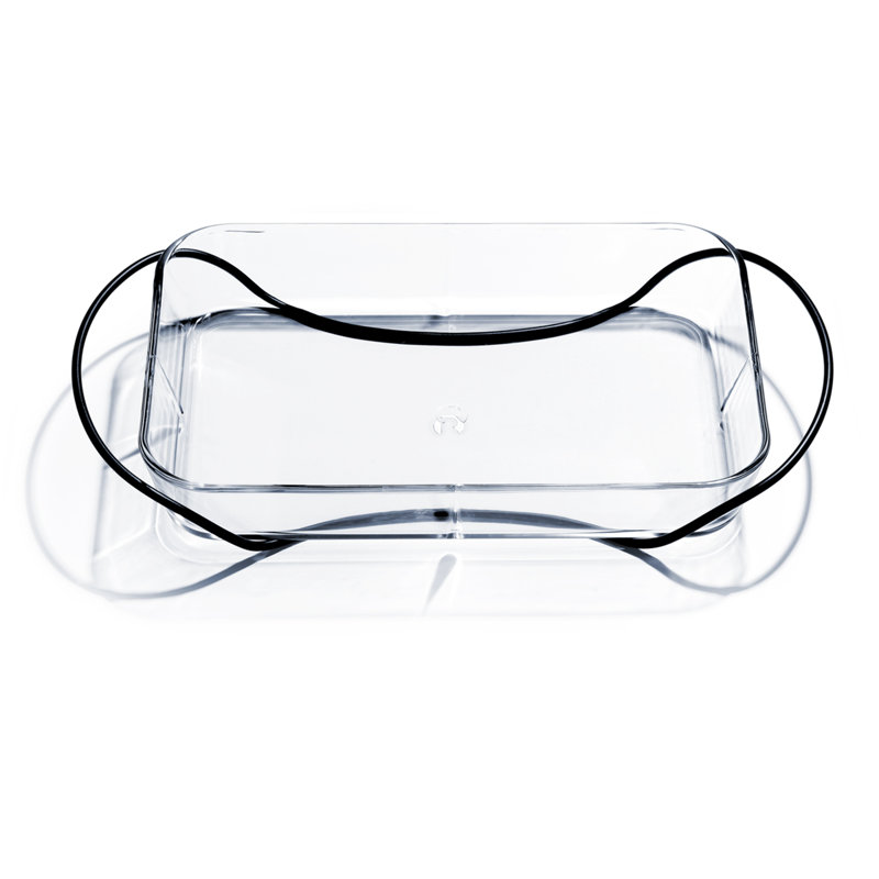 Plat allant au four Grand Cru, transparent, l 15 po x P 9,8 po