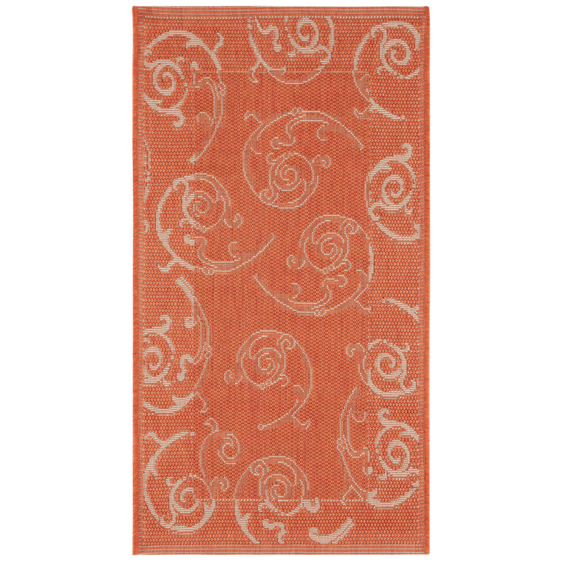 Tapis intérieur / extérieur Arneshia, Rectangle 2 pi x 3 pi 7 po