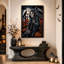 «Grim Reaper» tenant une faux en citrouille-205588046