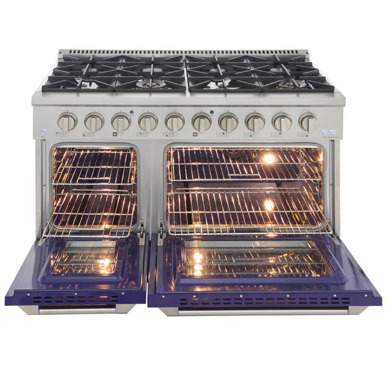 Kucht 48" 6.7 Cubic Feet Range, Blue, Liquid Propane