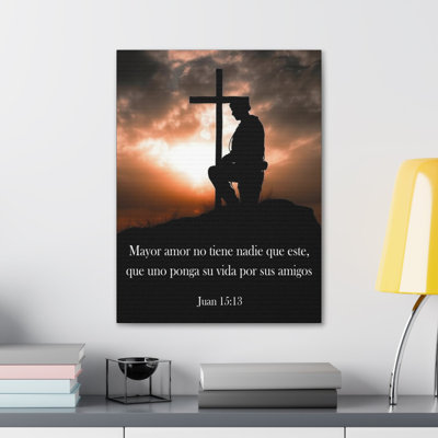 Impression d'art Juan Juan 15:13
