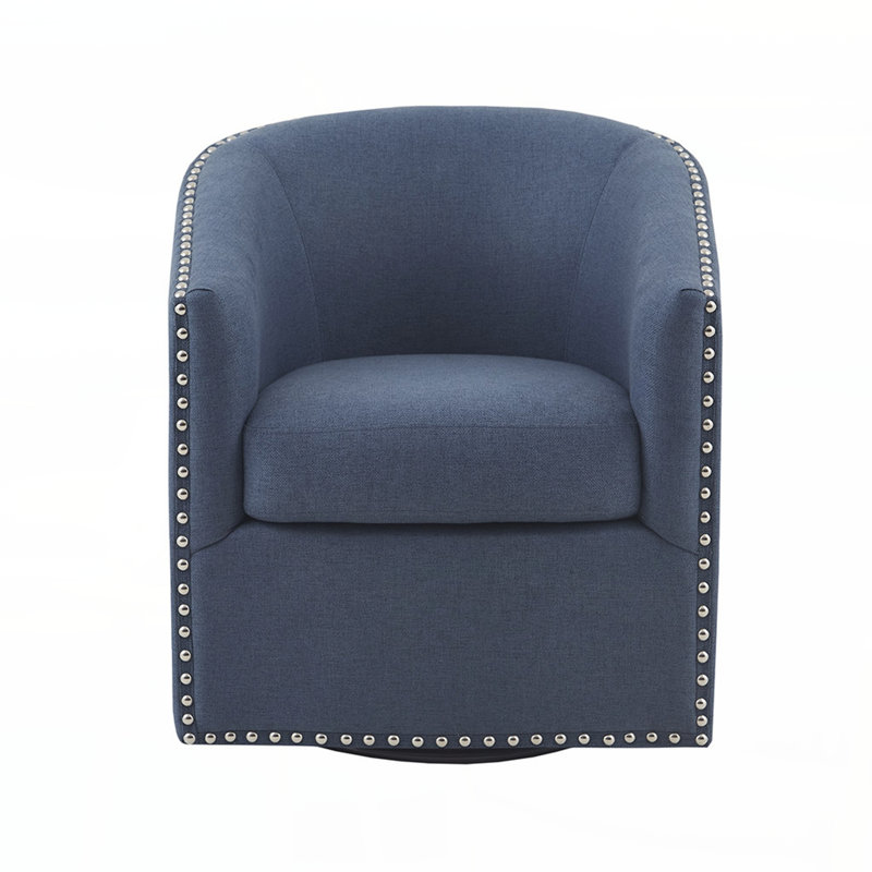 Chaise pivotante Tyler, Bleu