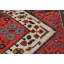 Tapis oriental rétro vintage fait à la main 3 pi 4 po x 4 pi 8 po Tribal Design