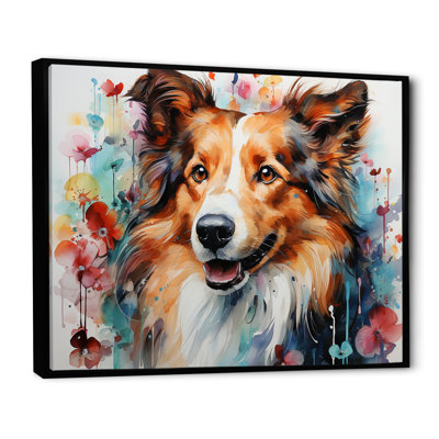 " Shetland Sheepdog Portrait III "