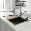 Metro Lane 450mm W Single Bowl Stainless Steel Kitchen Sink with 2 Faucet Holes
