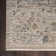 Rectangle  Floral Power Loomed Area Rug in Gray/Tan/Brown