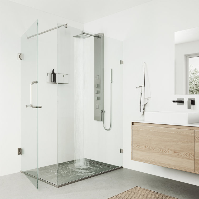 Rector 55" H X 6" W EZDivert™ 2-Jet Shower System with Hand Shower Wand and Adjustable Shower Head